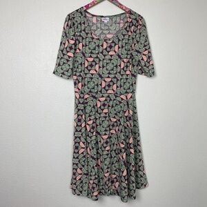 LuLaRoe Nicole Dress size XL